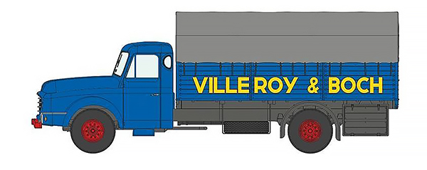 REE Modeles CB-105 - Willeme Covered Truck VILLEROY & BOCH